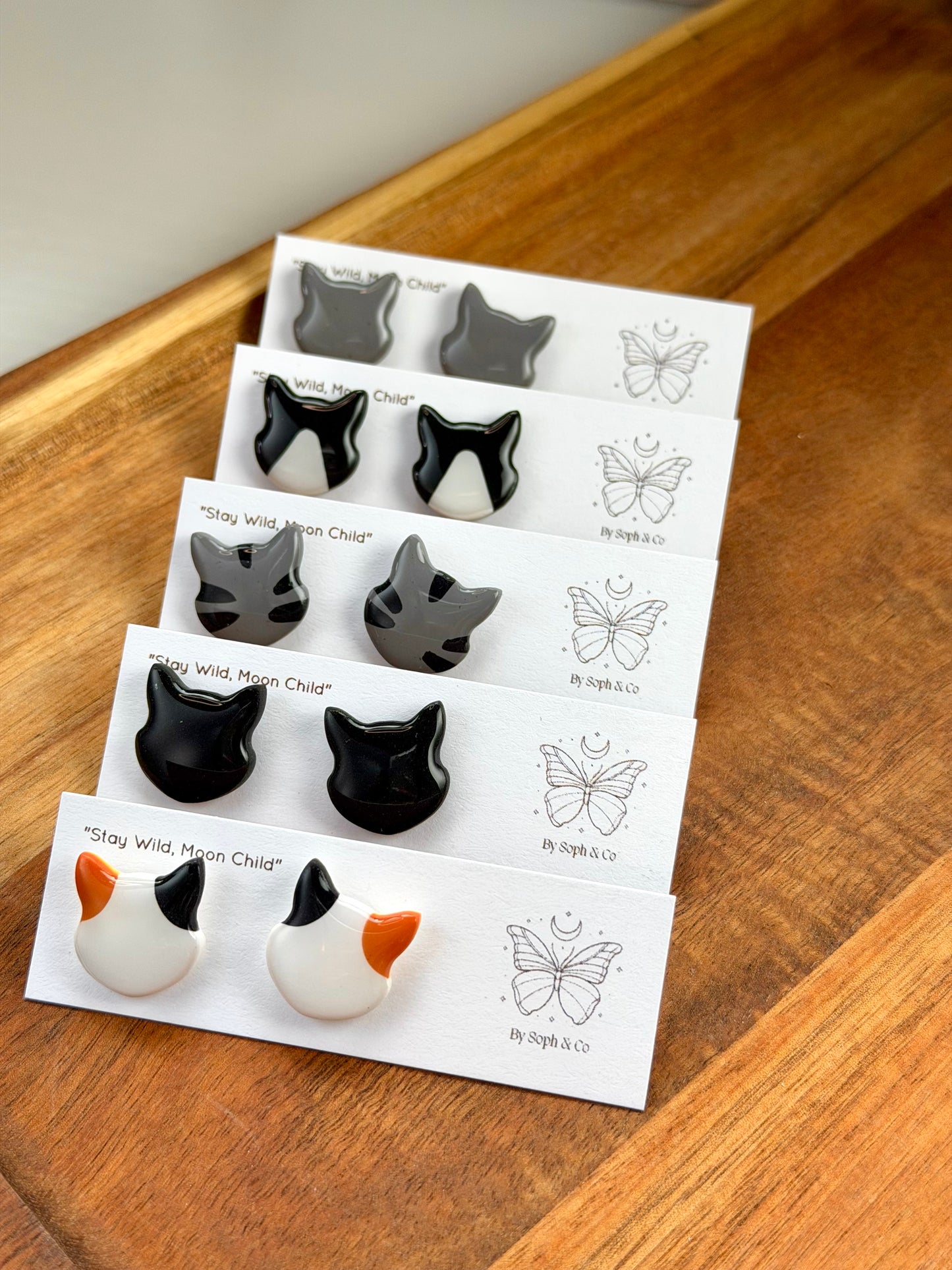 Kitty Studs