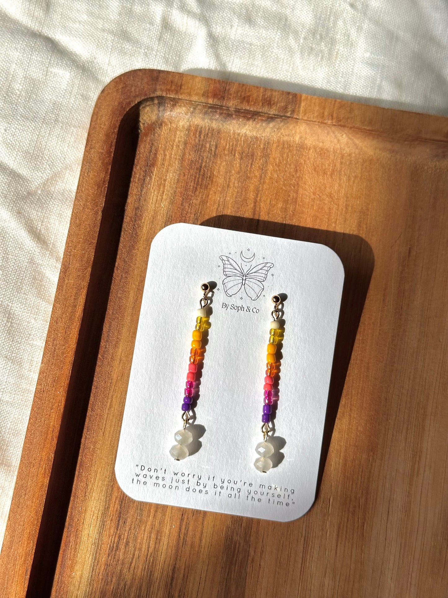 Sundara Earrings - Sunset