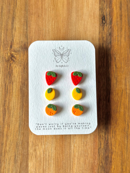 Fruit Trio Stud Pack