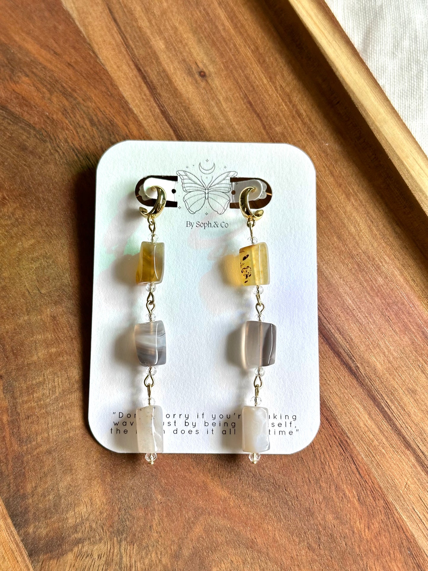 Botswana Bead Dangles
