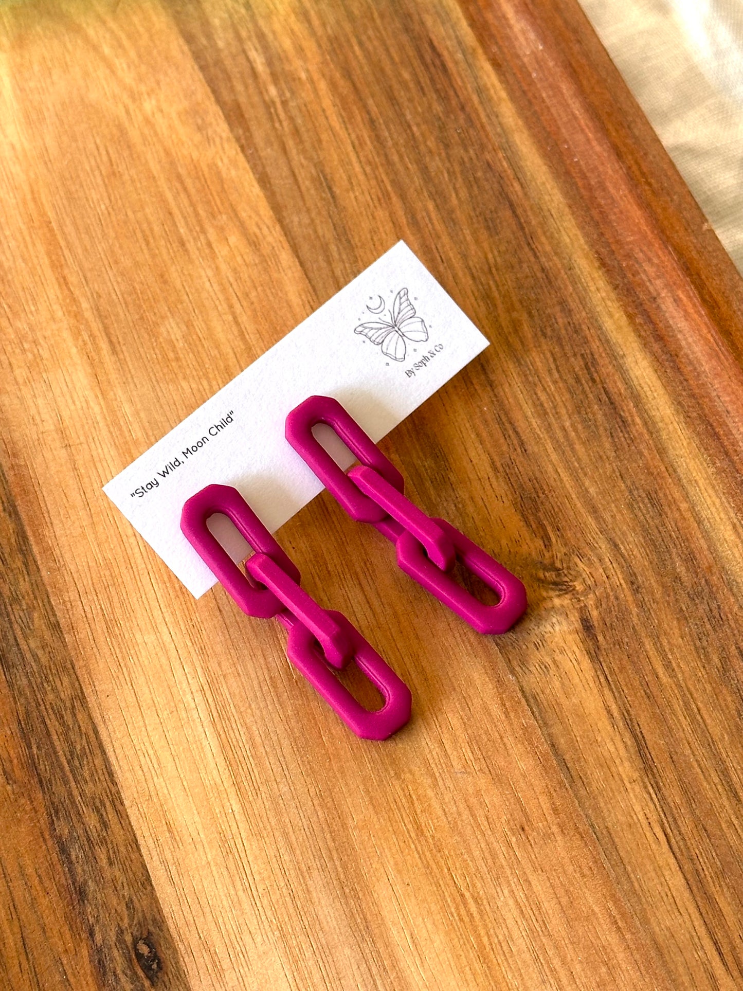 Chain Link Earrings (more colors)
