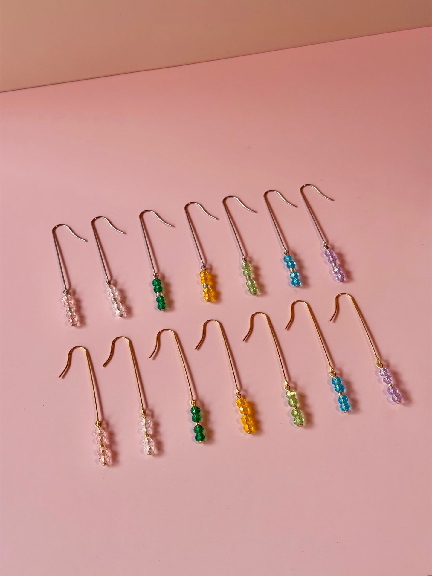 “ Spring is here!” Threader Earrings