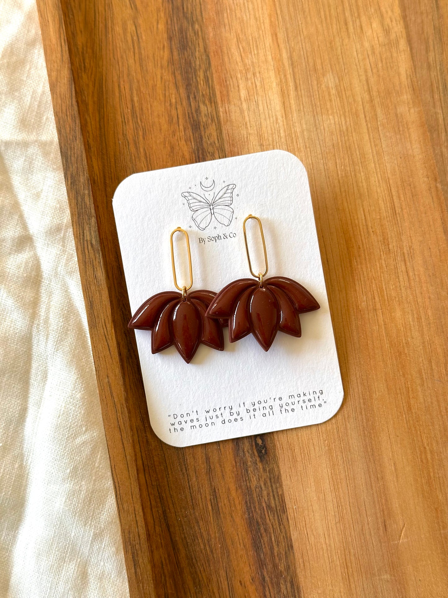 Lotus Dangles (more colors)