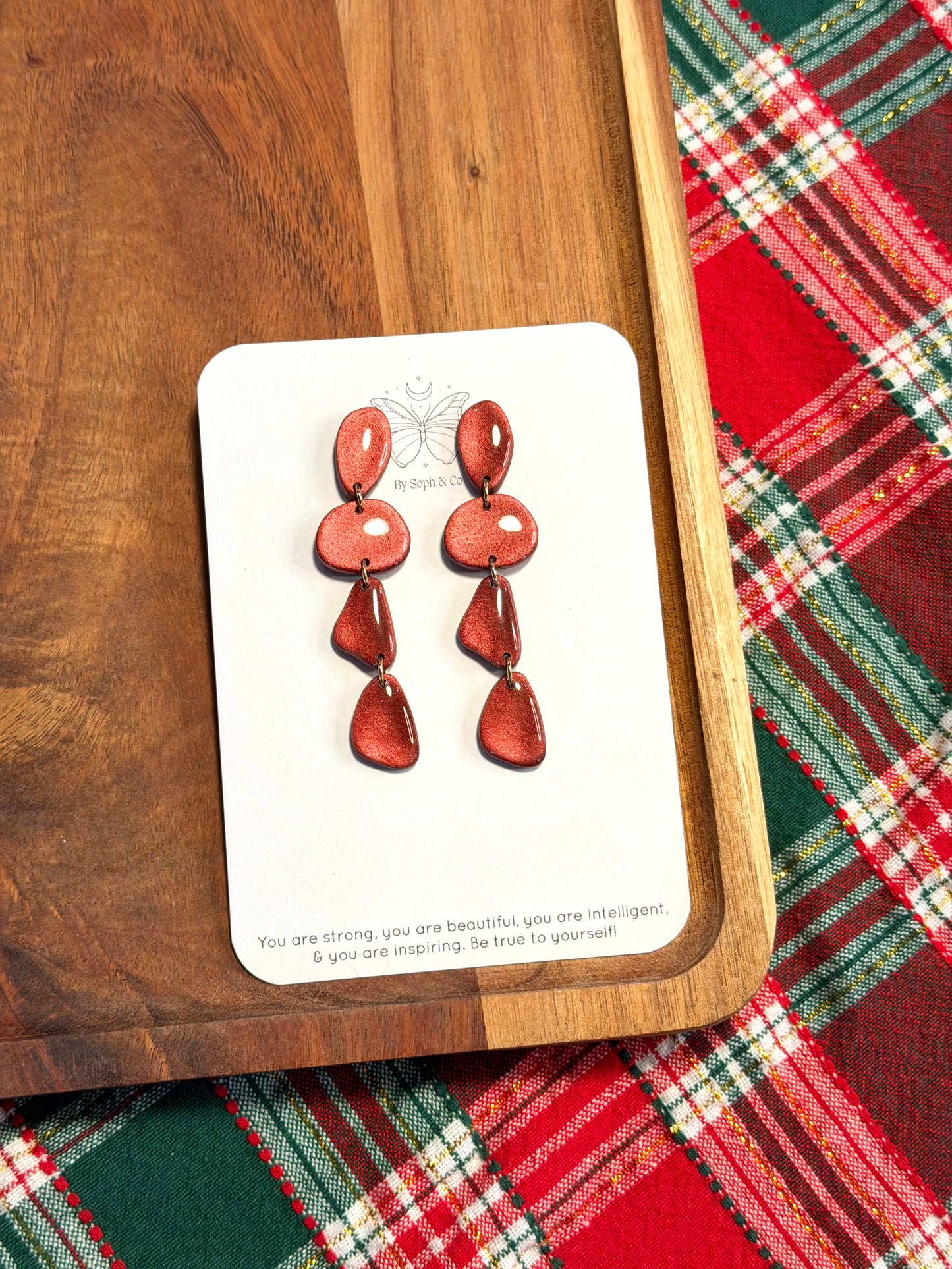 Abstract Metallic Drops