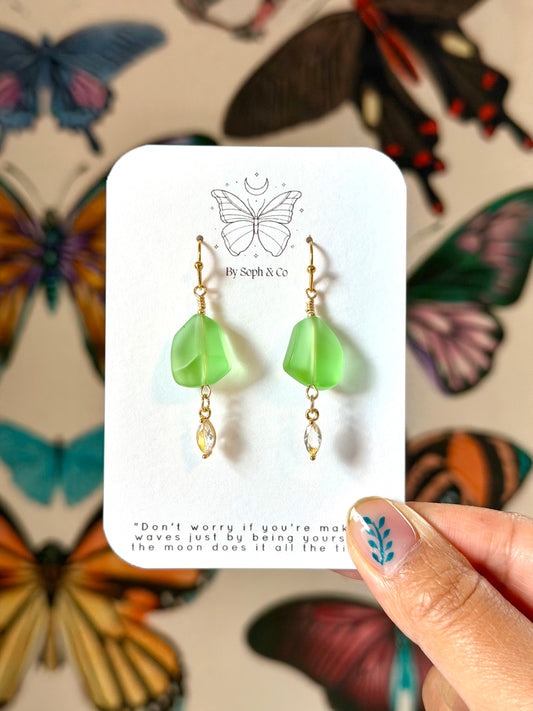 Seaglass Dangles