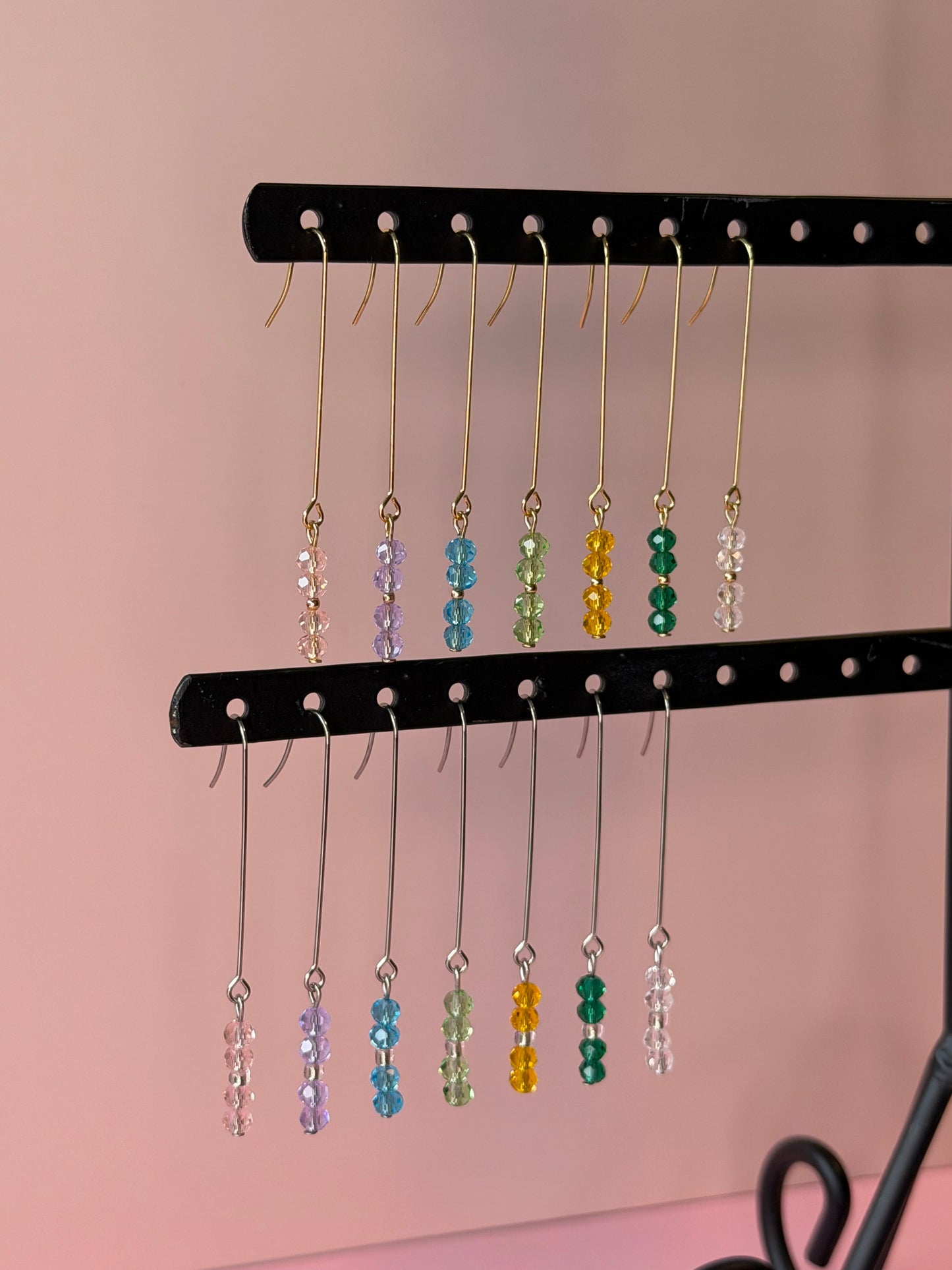 “ Spring is here!” Threader Earrings