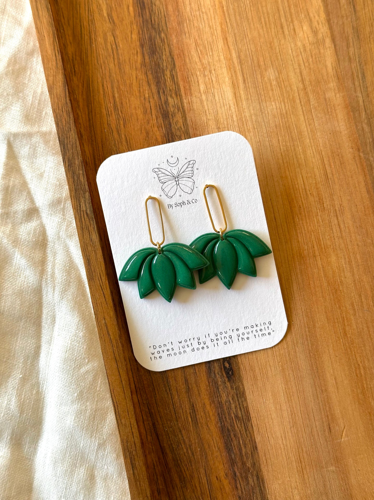 Lotus Dangles (more colors)