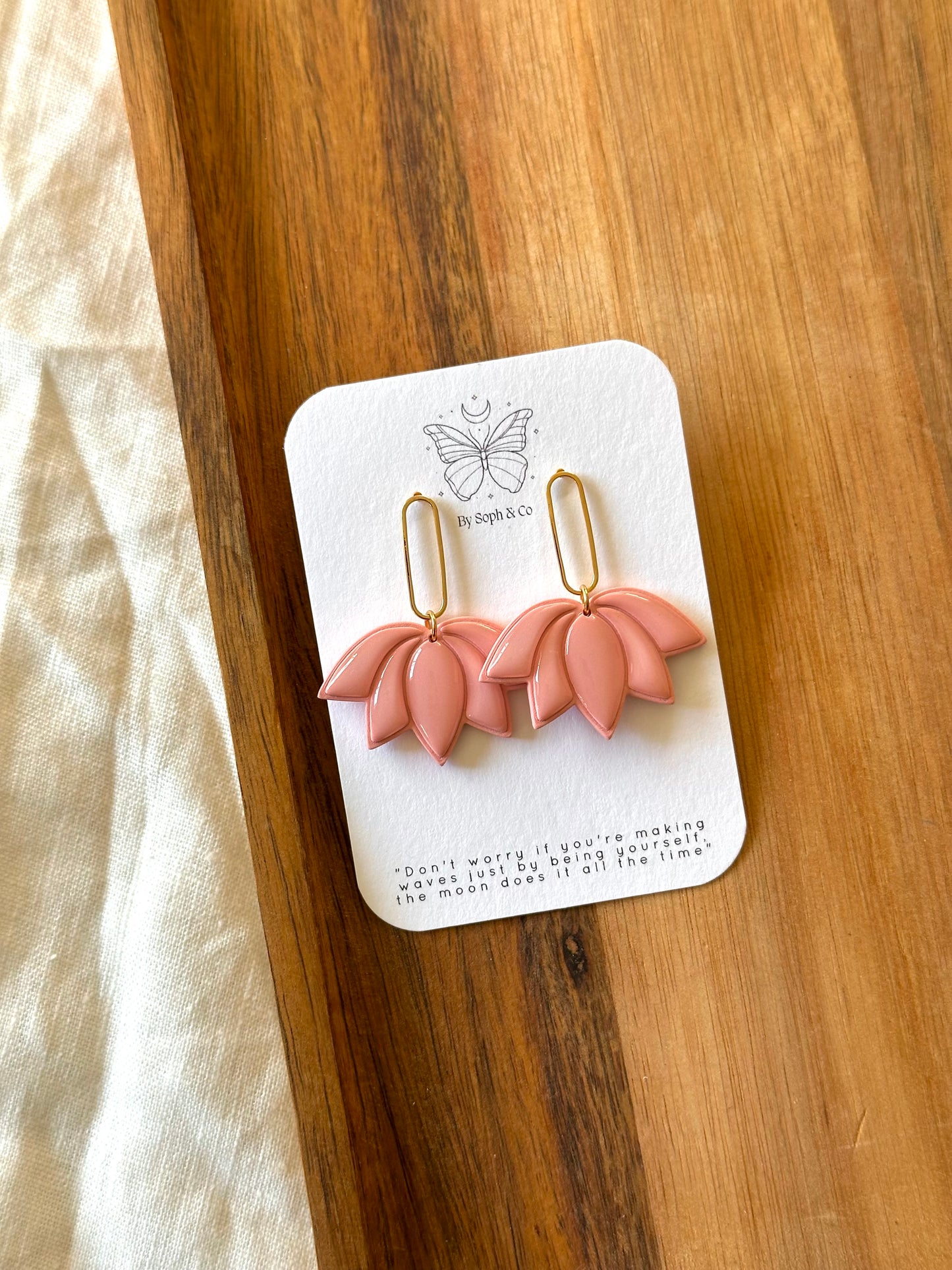 Lotus Dangles (more colors)