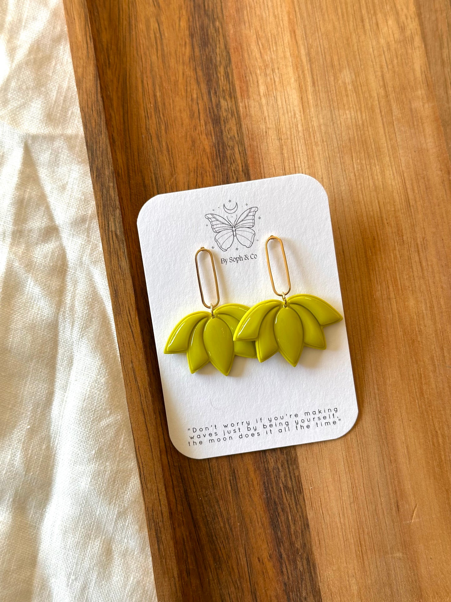 Lotus Dangles (more colors)