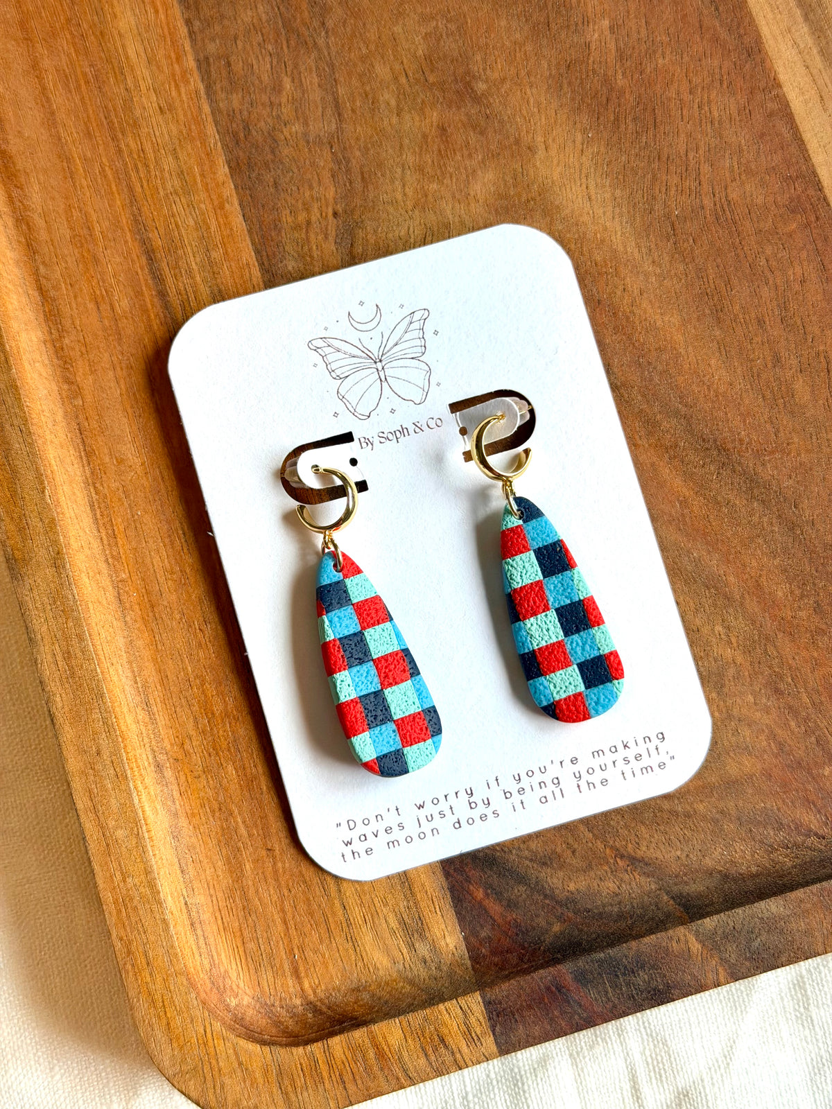 Checkered Dangles
