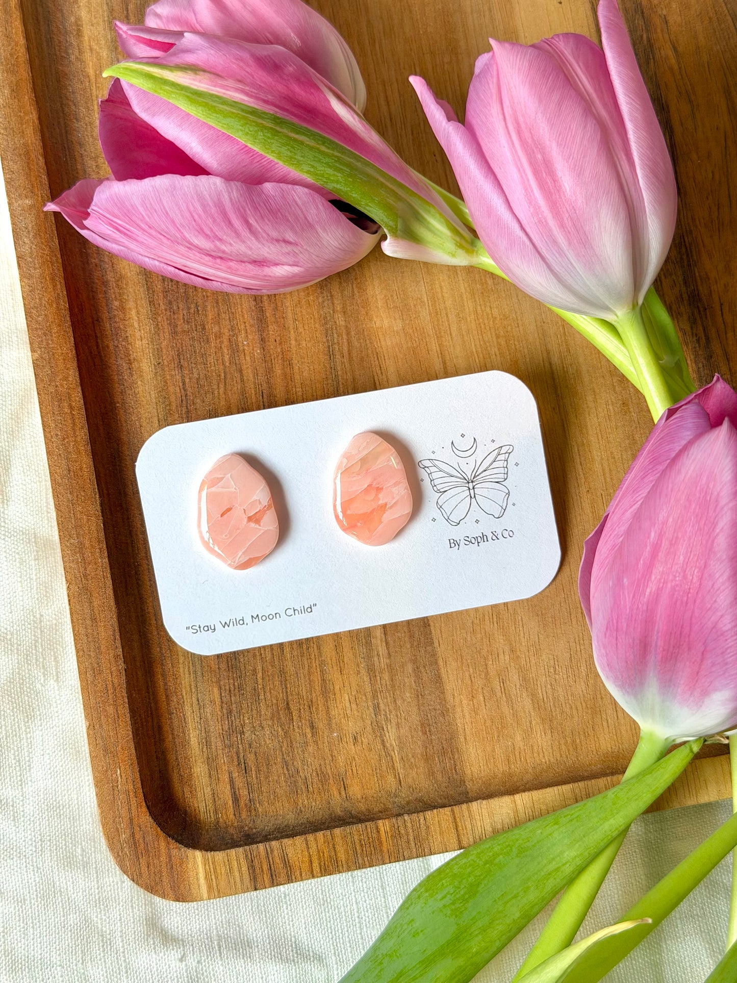 Cloud Glass Earrings - Style #5