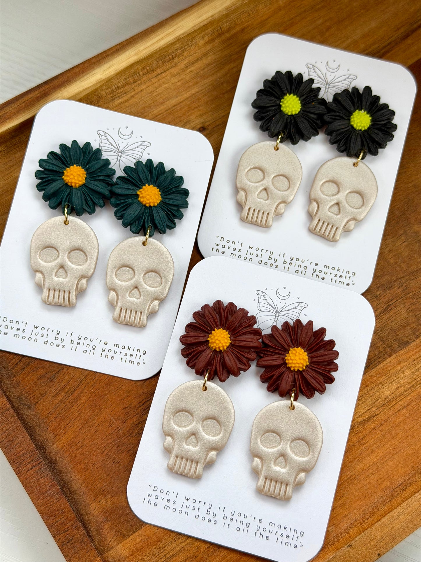 Floral Skulls