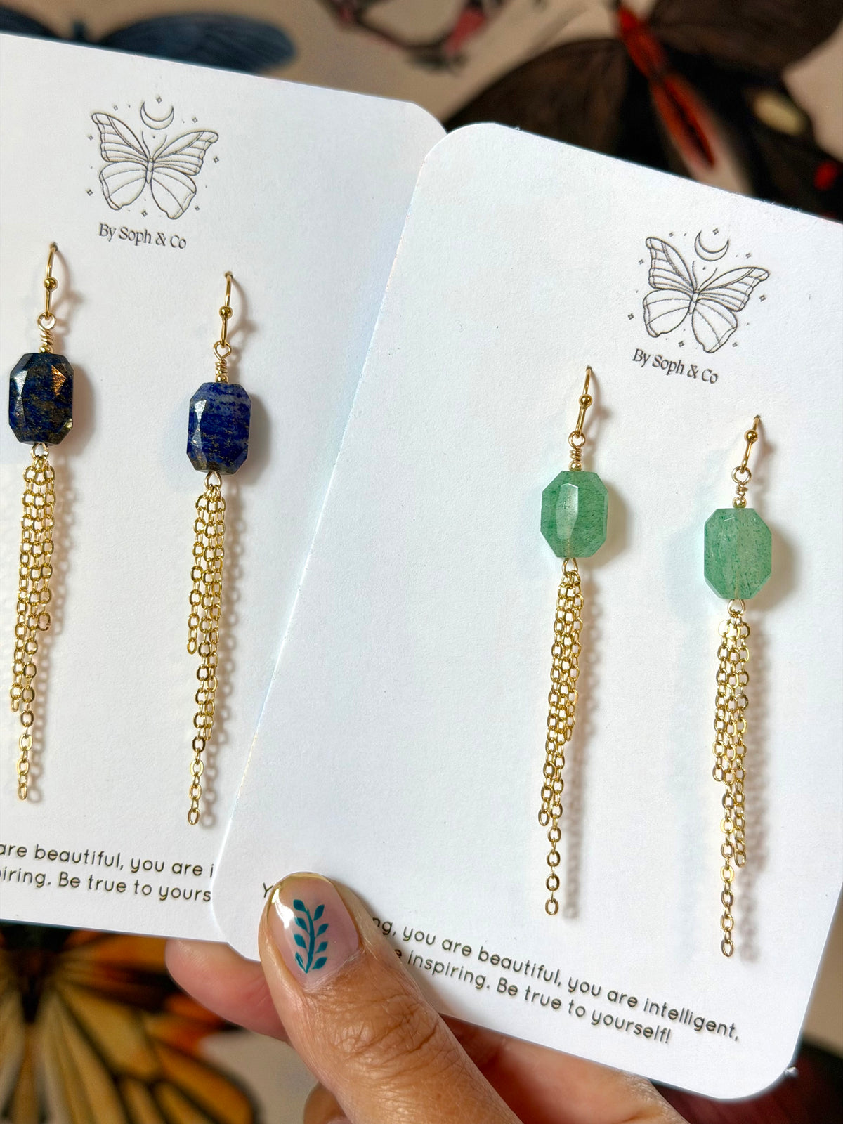 Gemstone Dangles