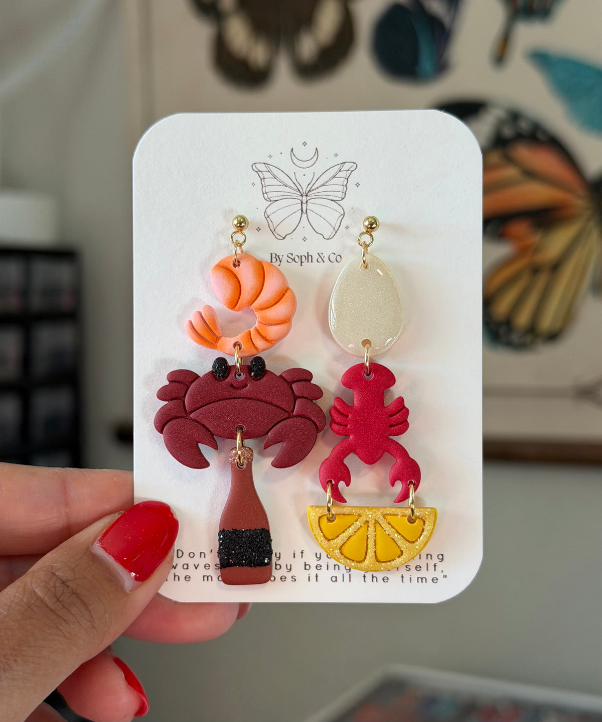 Seafood Boil Earrings