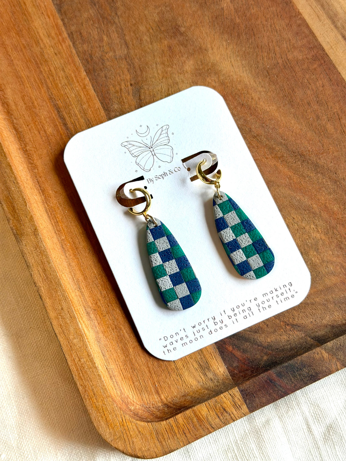 Checkered Dangles
