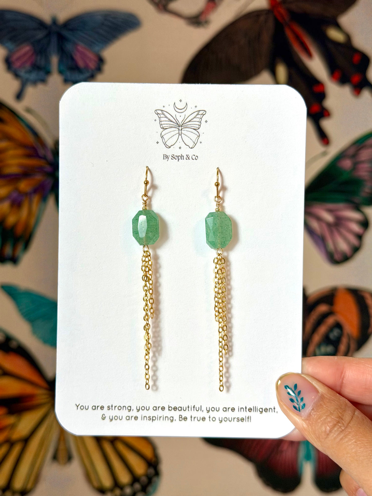 Gemstone Dangles