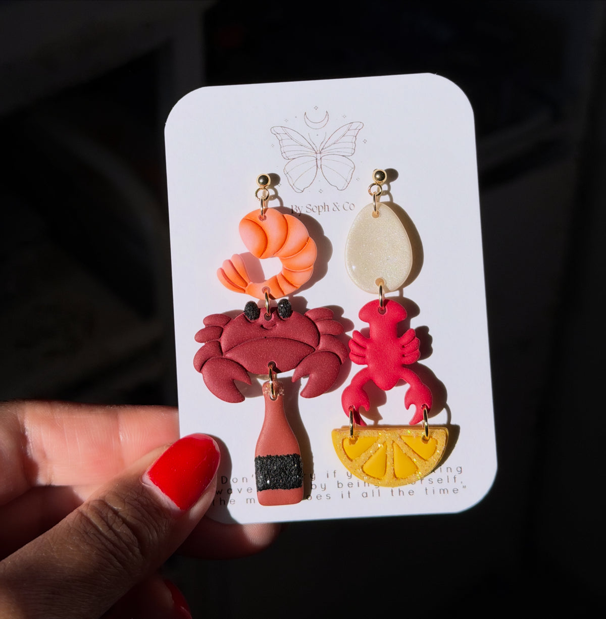 Seafood Boil Earrings
