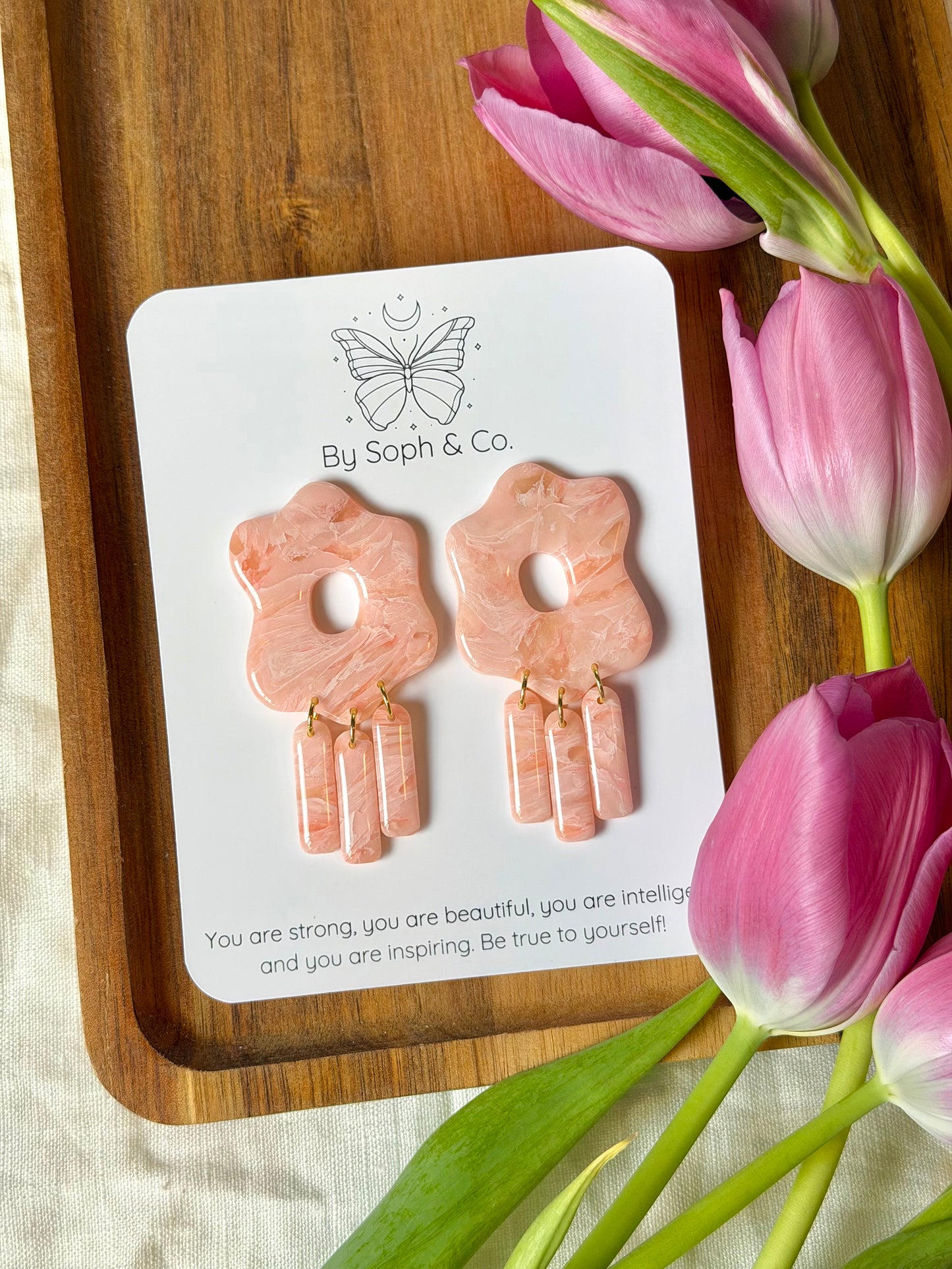 Cloud Glass Earrings - Style #2