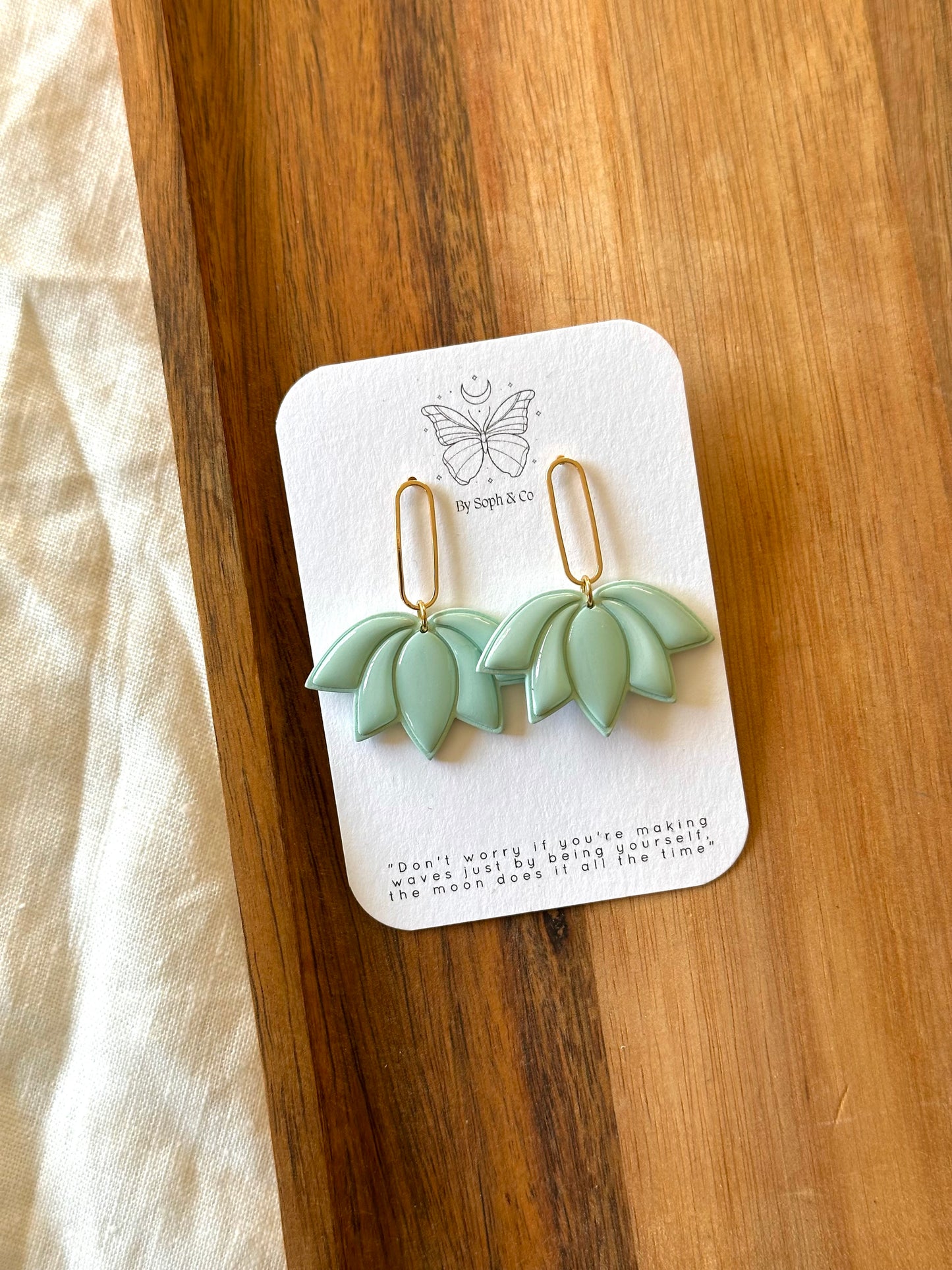 Lotus Dangles (more colors)