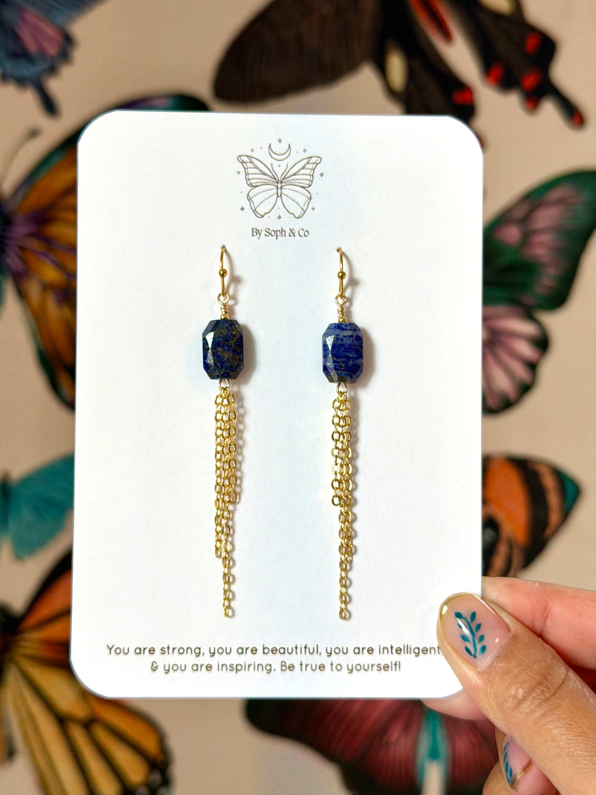 Gemstone Dangles